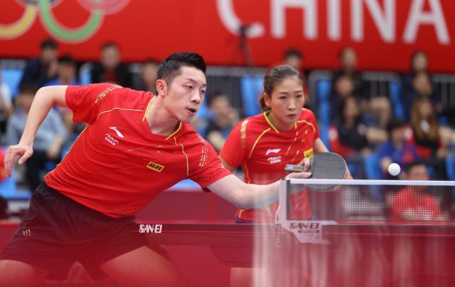 pg电子游戏官网-国乒奥运热身赛开战 许昕/刘诗雯赢取混双两连胜